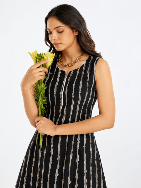 Largish Stylish women’s  A-line Cotton Dress