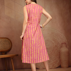Largish Stylish A-line Cotton Dress for Womens