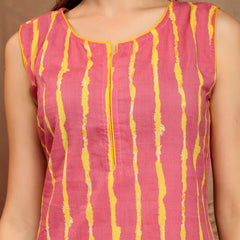 Largish Stylish A-line Cotton Dress for Womens