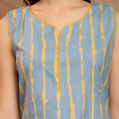 Largish Stylish A-line Cotton Dress for Womens
