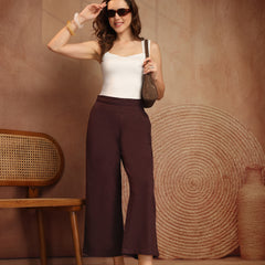 Women's Wide-Leg Tousers