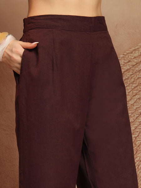 Women's Wide-Leg Tousers