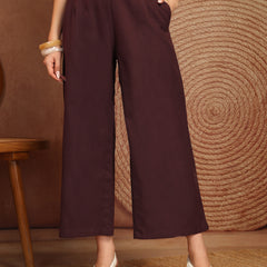 Women's Wide-Leg Tousers