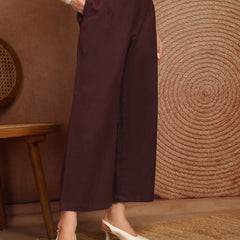 Women's Wide-Leg Tousers