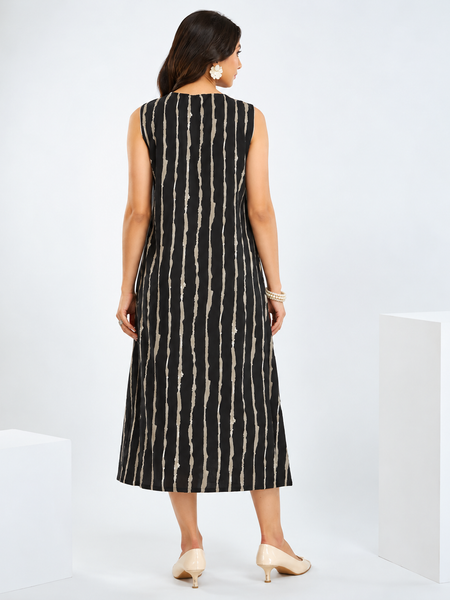 Largish Stylish women’s  A-line Cotton Dress
