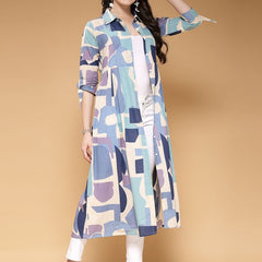 Largish Multicolour Cotton Printed Shrug