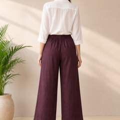 Women's Wide-Leg Tousers