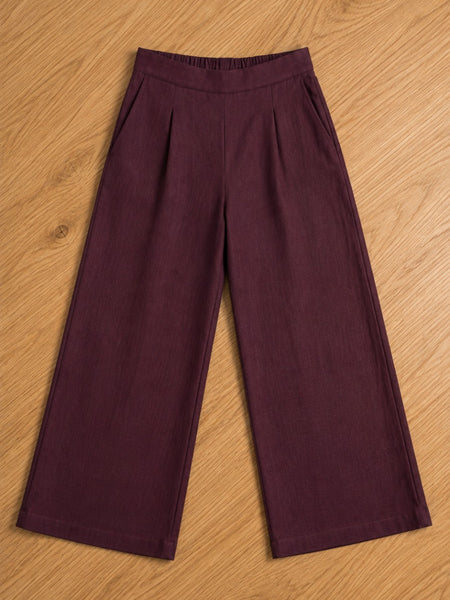 Women's Wide-Leg Tousers