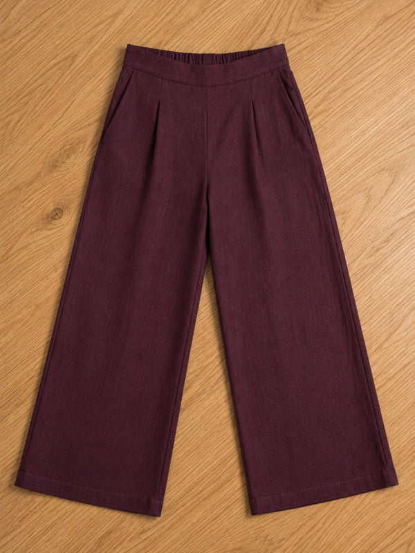 Women's Wide-Leg Tousers