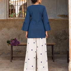 Women Regular Pure Cotton Kurti with Farshi Salwar