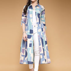 Largish Multicolour Cotton Printed Shrug